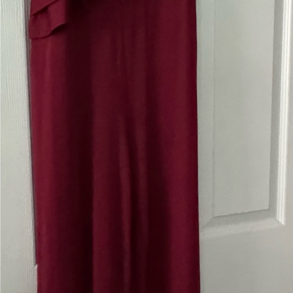 Dark Red Jumpsuit